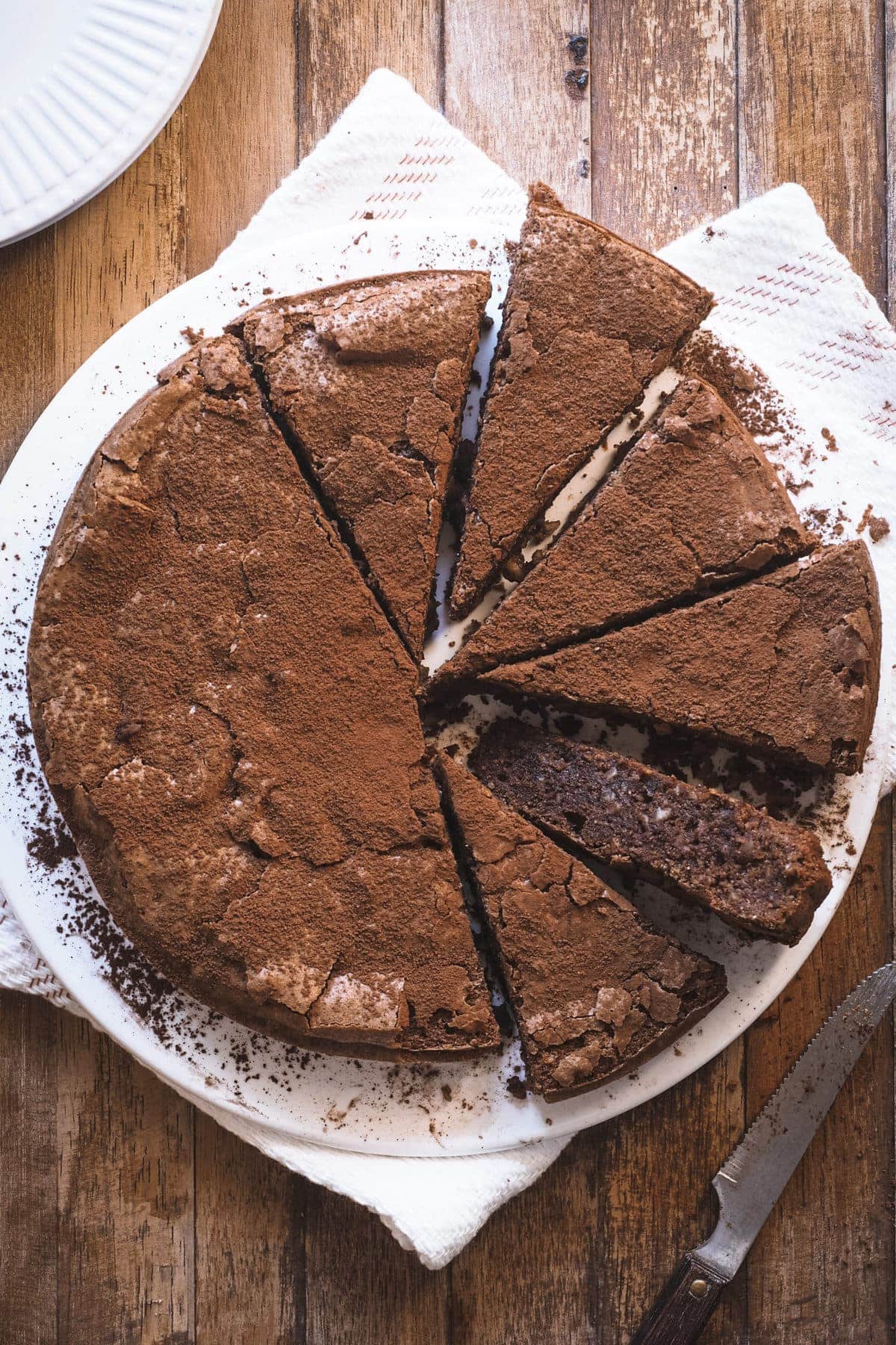 Tarta de Chocolate y Almendras. Fácil y Sin Gluten - Paula's Apron