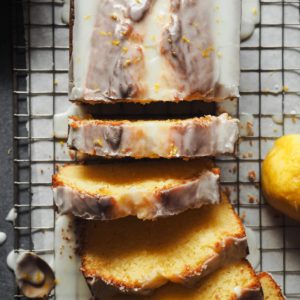One-bowl Iced lemon ricotta loaf cake, melt-in-your-mouth tender and super moist. It's easy to make and the perfect treat! | Paula's Apron Recipe